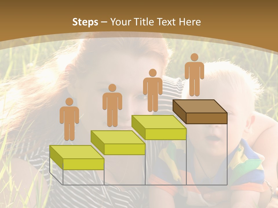 Mom With Baby PowerPoint Template