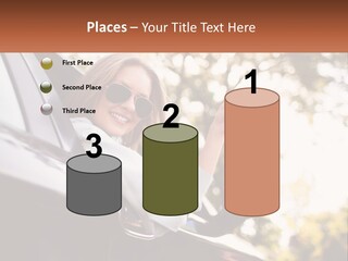 The Girl In The Car PowerPoint Template