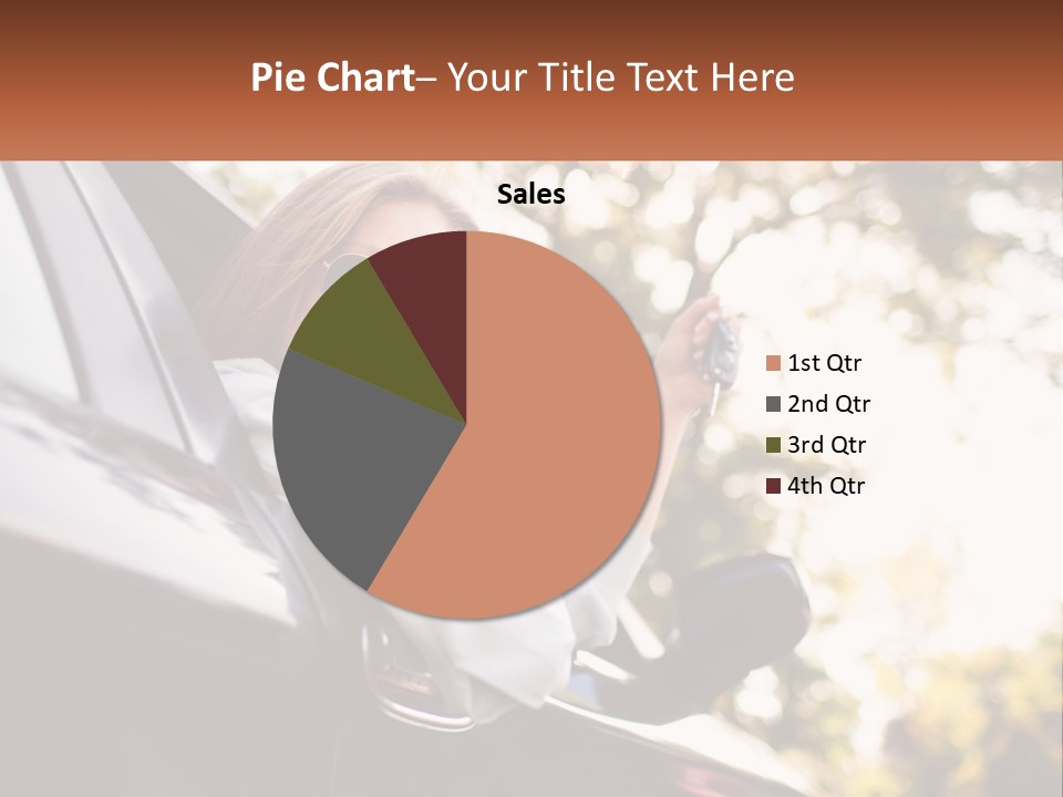 The Girl In The Car PowerPoint Template