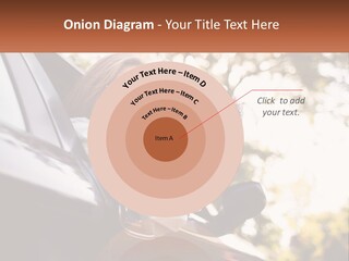 The Girl In The Car PowerPoint Template