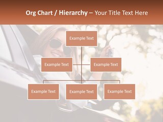 The Girl In The Car PowerPoint Template
