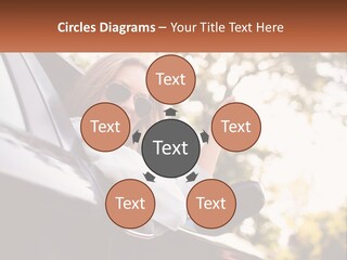 The Girl In The Car PowerPoint Template