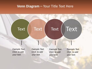 The Girl In The Car PowerPoint Template