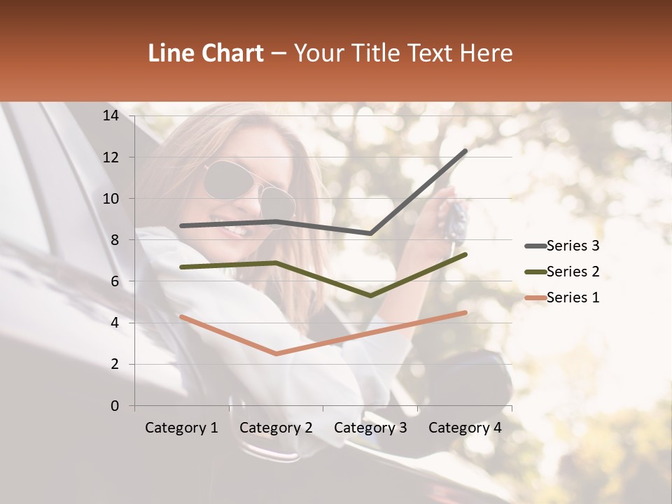 The Girl In The Car PowerPoint Template