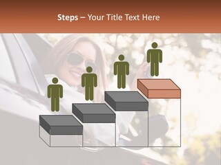 The Girl In The Car PowerPoint Template