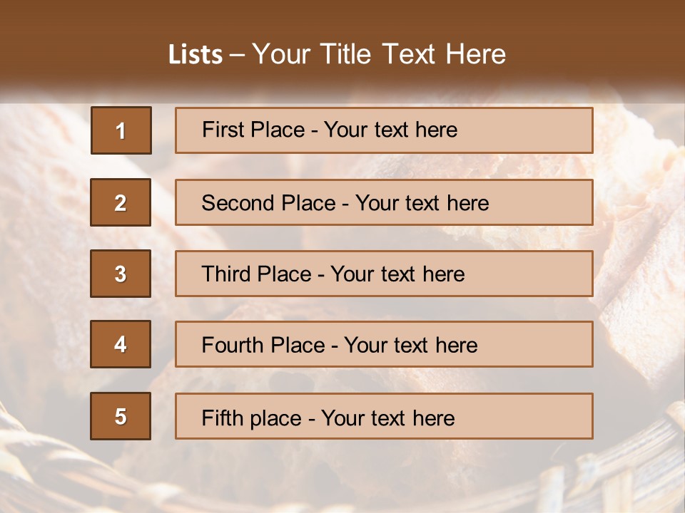 Sliced Bread PowerPoint Template