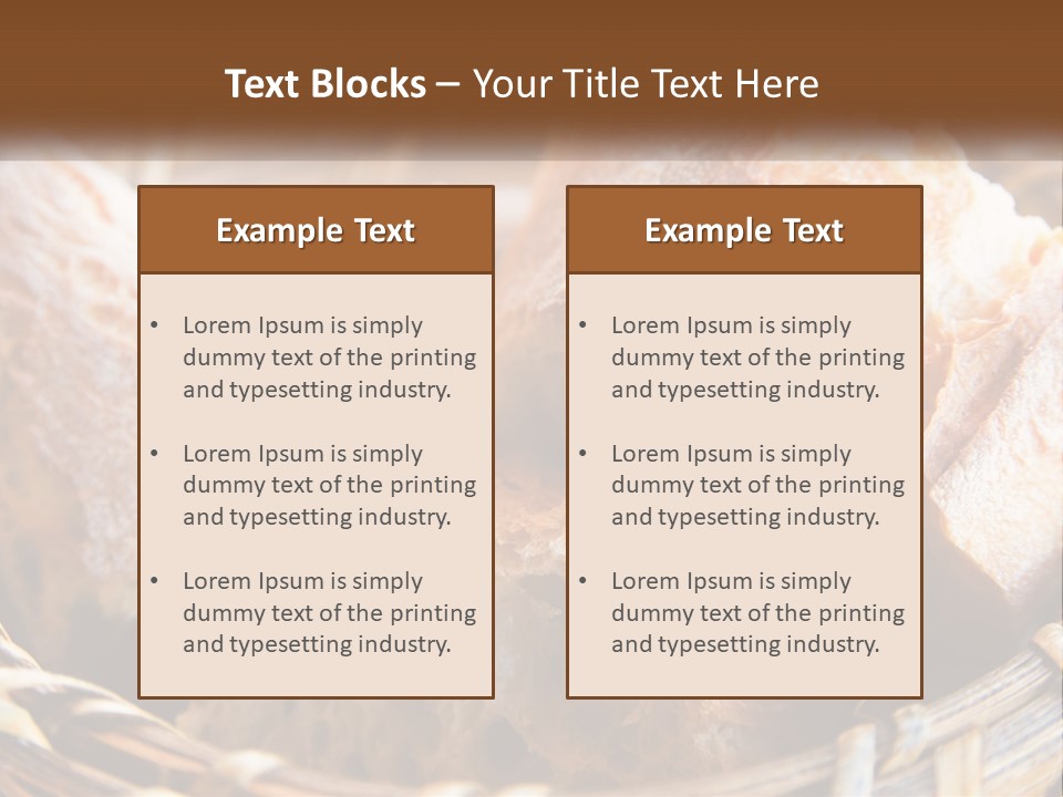 Sliced Bread PowerPoint Template