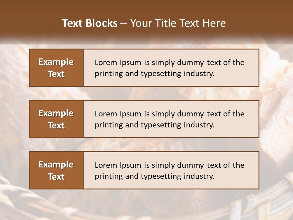 Sliced Bread PowerPoint Template