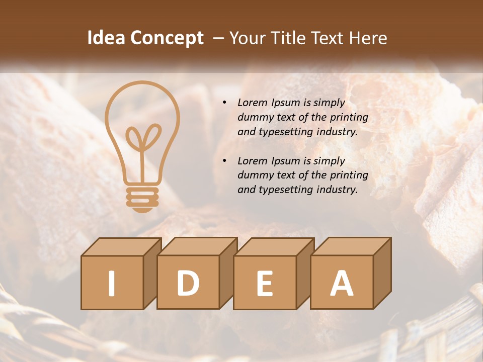 Sliced Bread PowerPoint Template