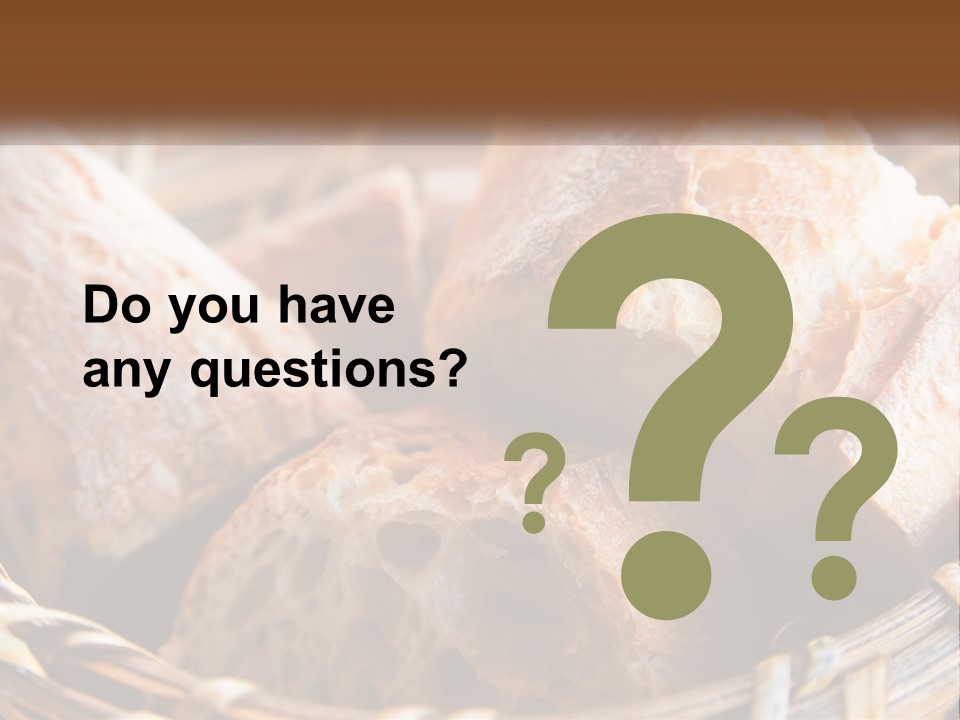 Sliced Bread PowerPoint Template