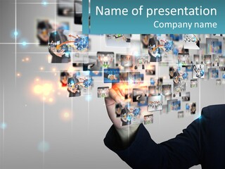 Social Connections PowerPoint Template