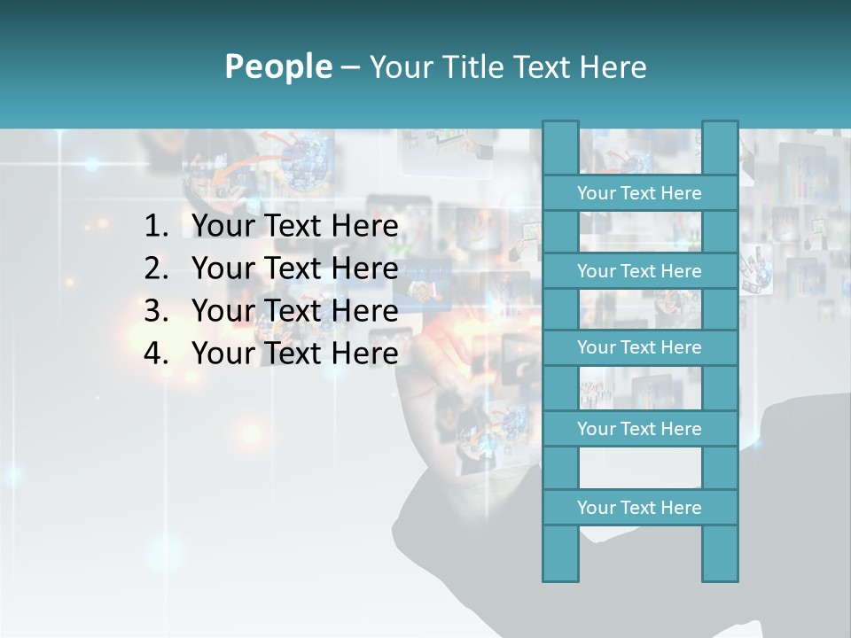 Social Connections PowerPoint Template