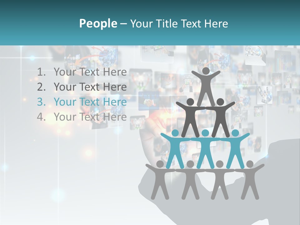 Social Connections PowerPoint Template
