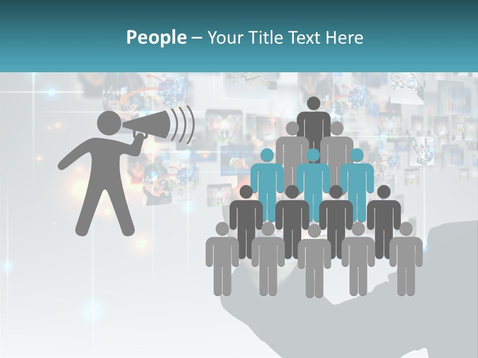 Social Connections PowerPoint Template