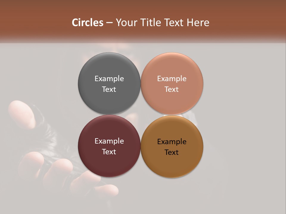 Man With A Gun. Money Or Life PowerPoint Template