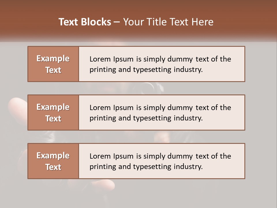 Man With A Gun. Money Or Life PowerPoint Template