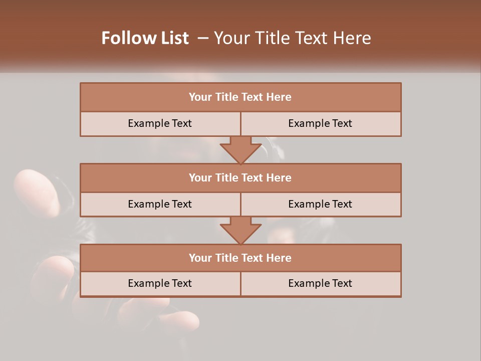 Man With A Gun. Money Or Life PowerPoint Template