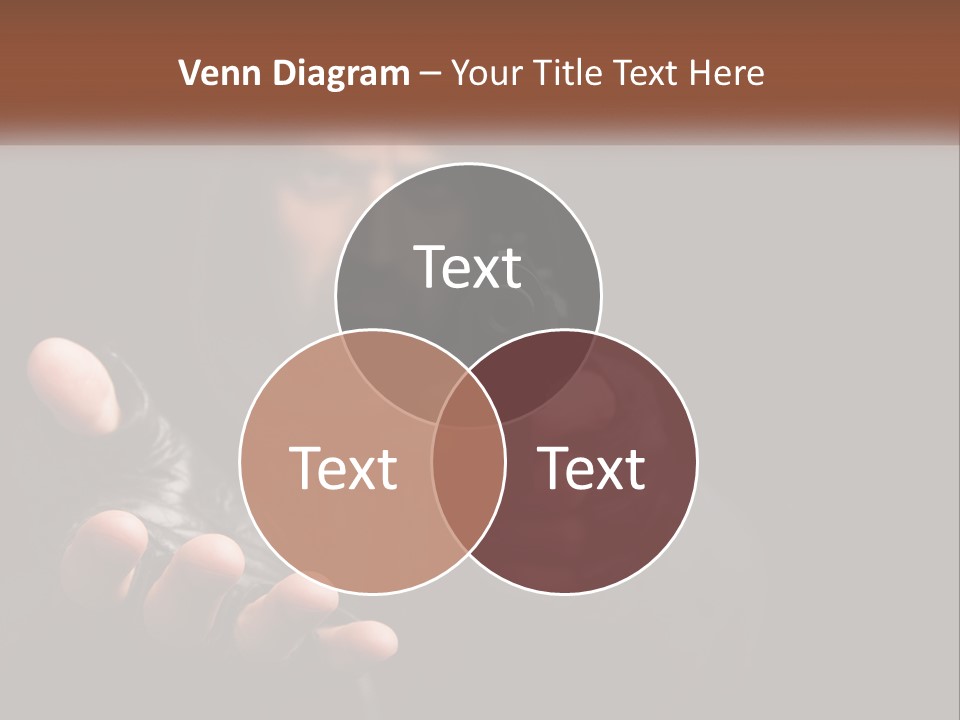 Man With A Gun. Money Or Life PowerPoint Template