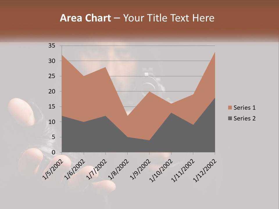 Man With A Gun. Money Or Life PowerPoint Template