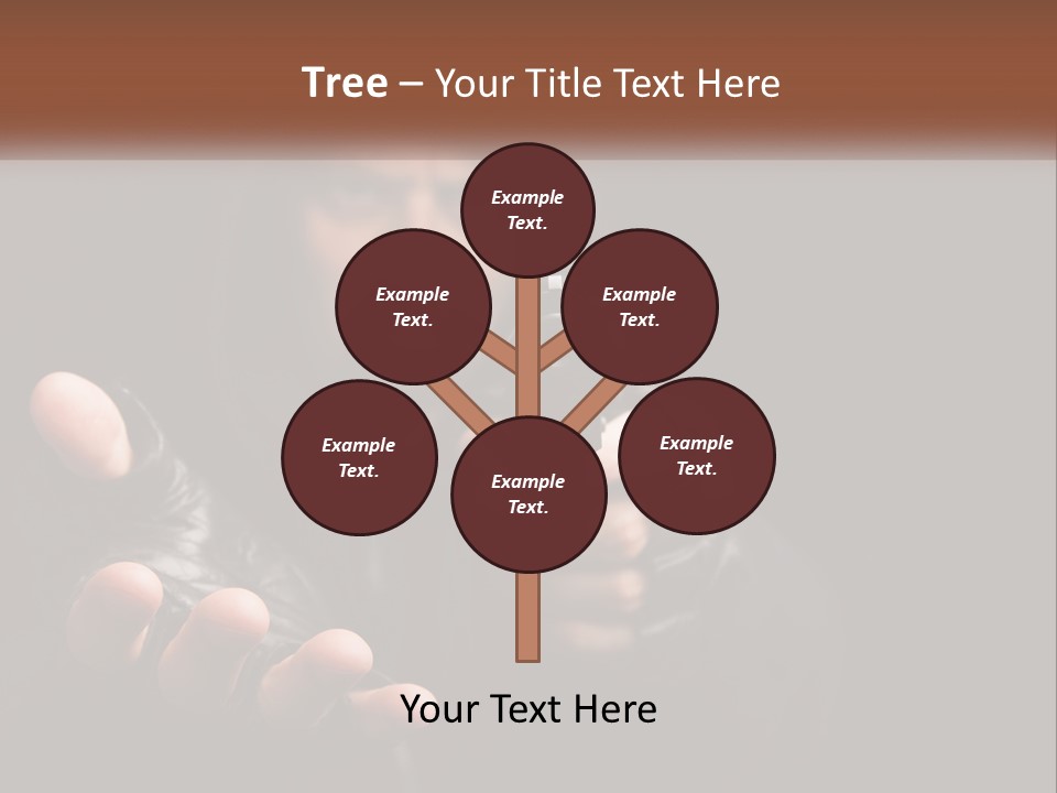 Man With A Gun. Money Or Life PowerPoint Template