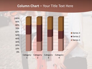 Girls Play Musical Instruments PowerPoint Template