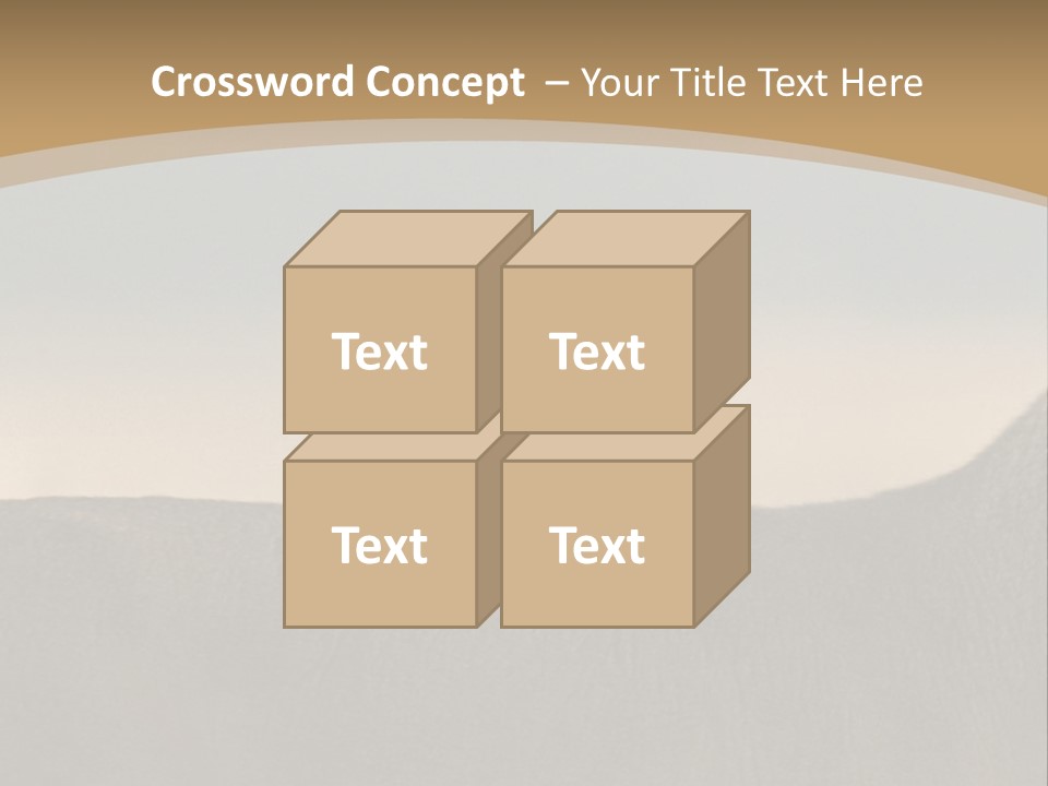 Deer In The Field PowerPoint Template