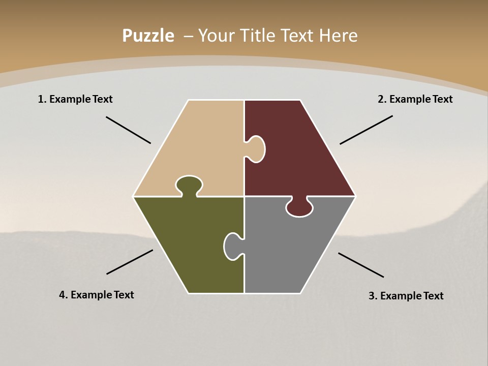 Deer In The Field PowerPoint Template