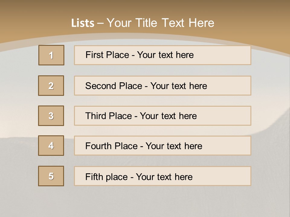 Deer In The Field PowerPoint Template