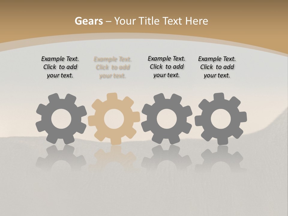 Deer In The Field PowerPoint Template