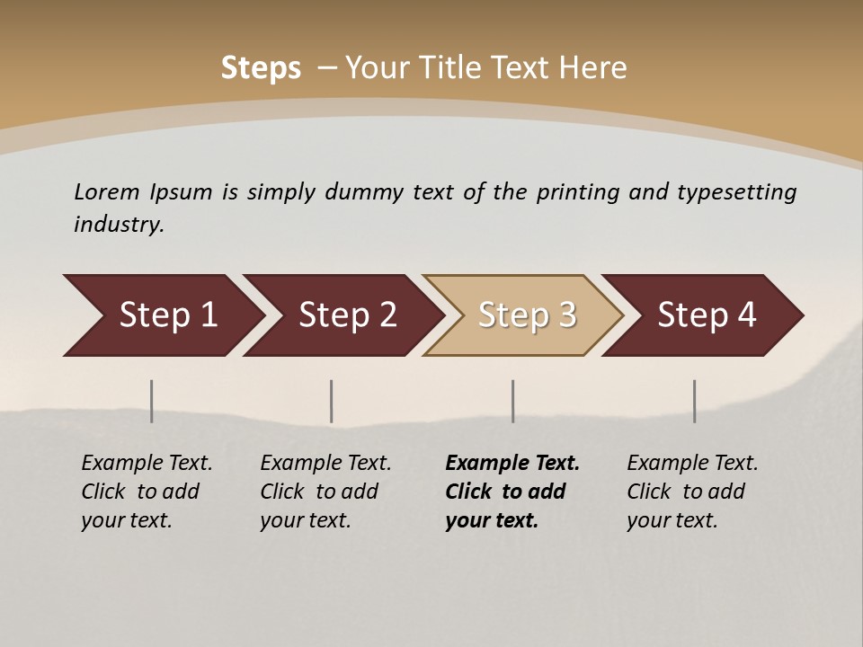 Deer In The Field PowerPoint Template