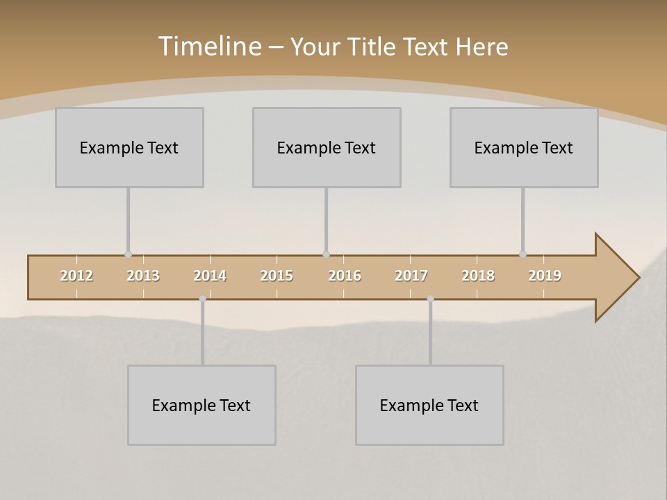Deer In The Field PowerPoint Template