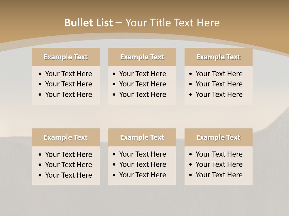 Deer In The Field PowerPoint Template