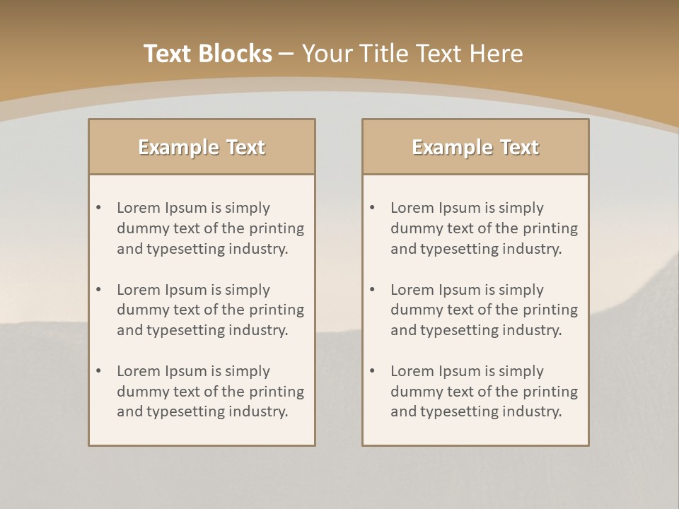 Deer In The Field PowerPoint Template