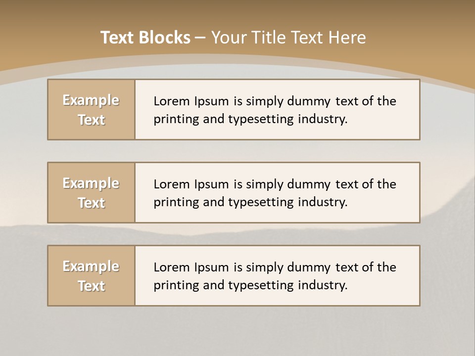 Deer In The Field PowerPoint Template