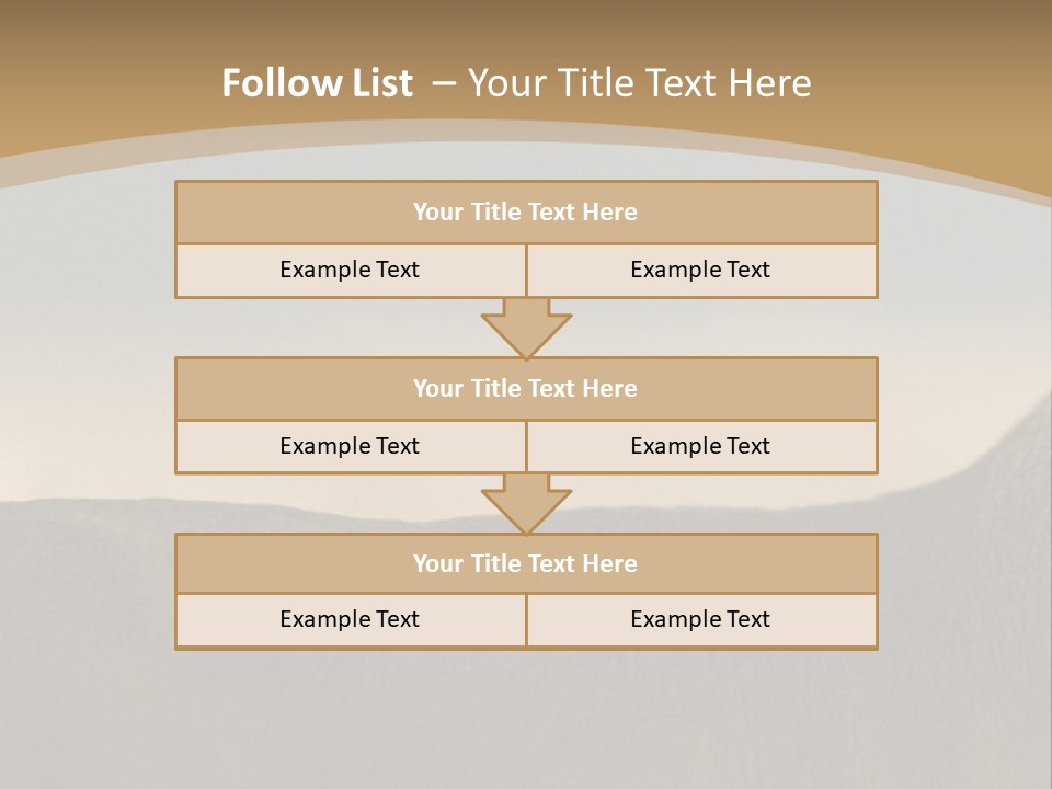 Deer In The Field PowerPoint Template