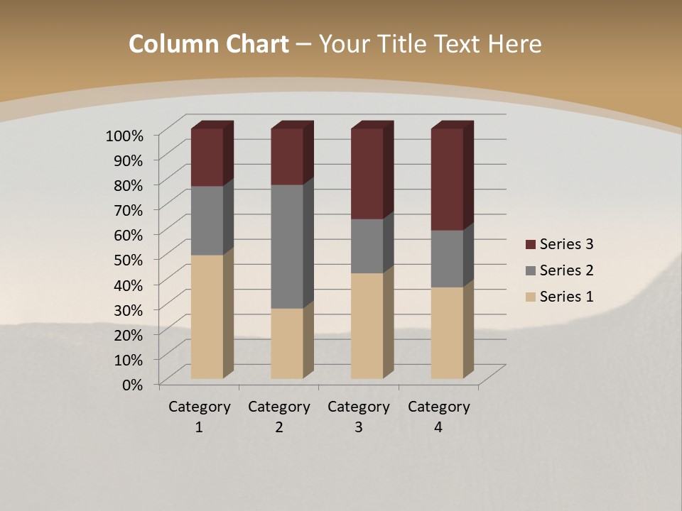 Deer In The Field PowerPoint Template