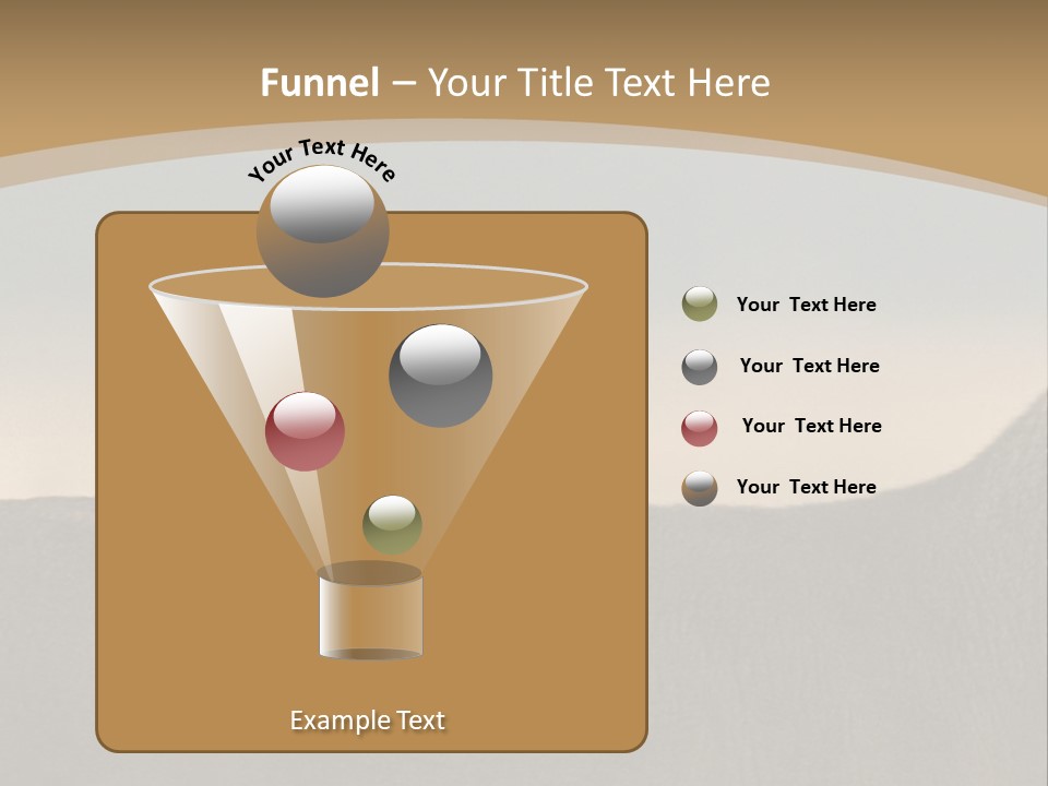 Deer In The Field PowerPoint Template