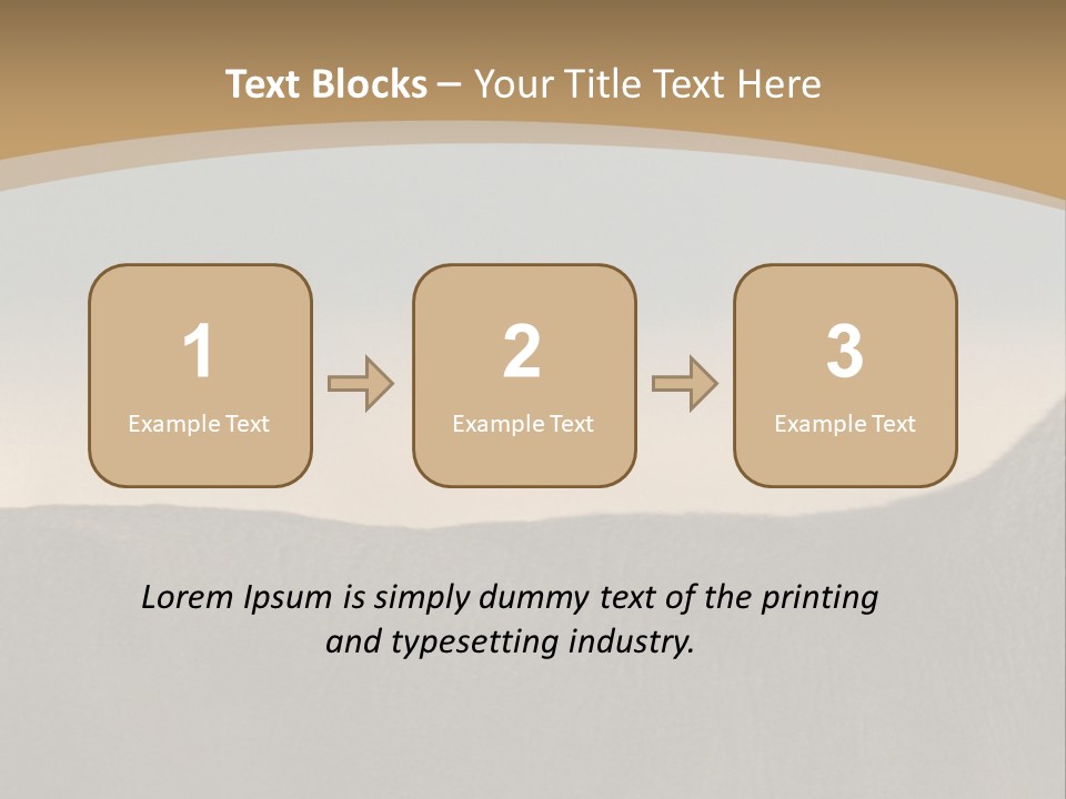 Deer In The Field PowerPoint Template