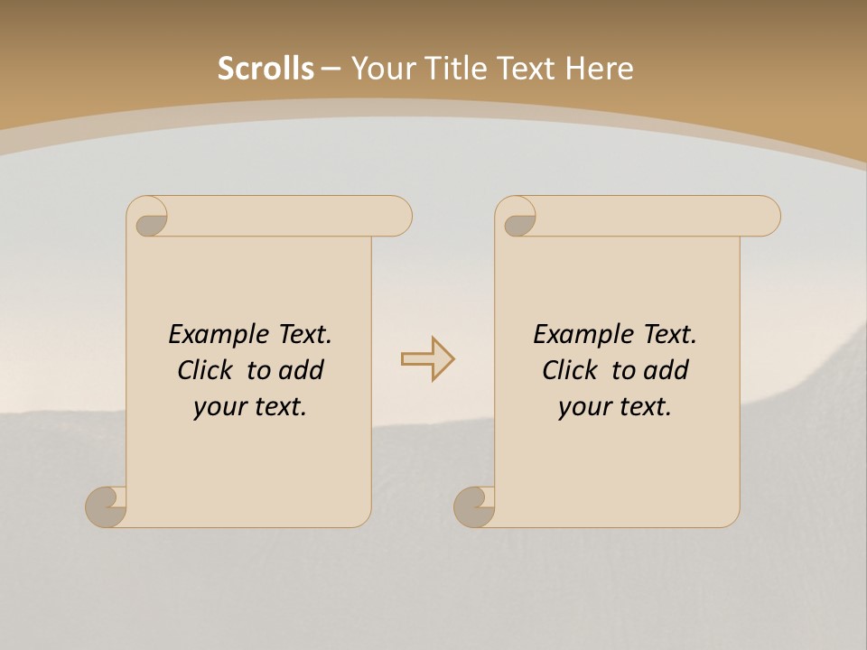 Deer In The Field PowerPoint Template