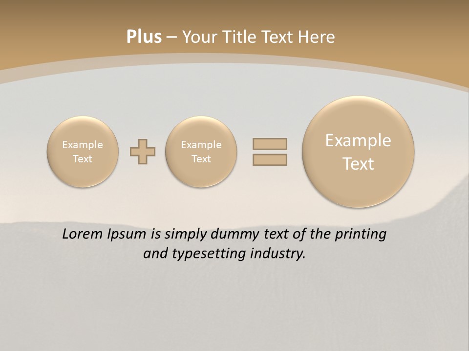Deer In The Field PowerPoint Template