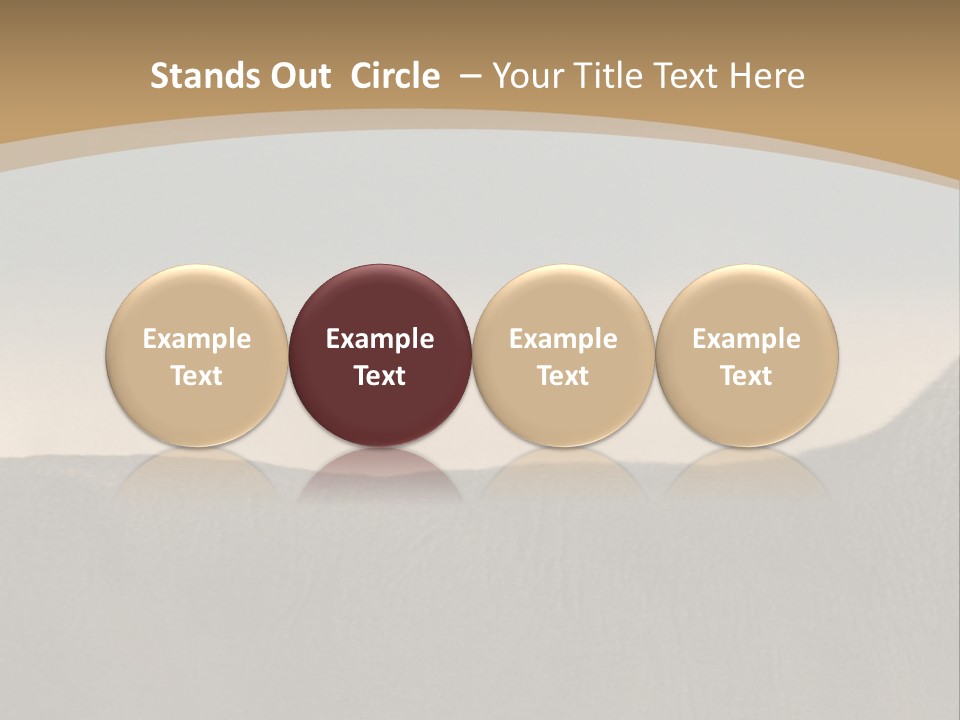 Deer In The Field PowerPoint Template