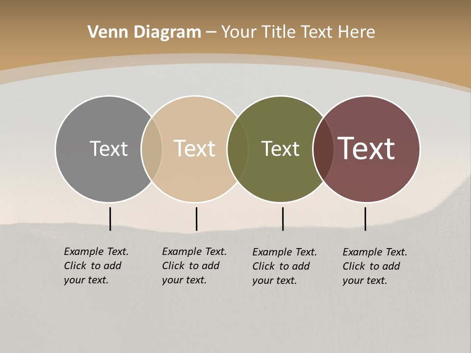 Deer In The Field PowerPoint Template