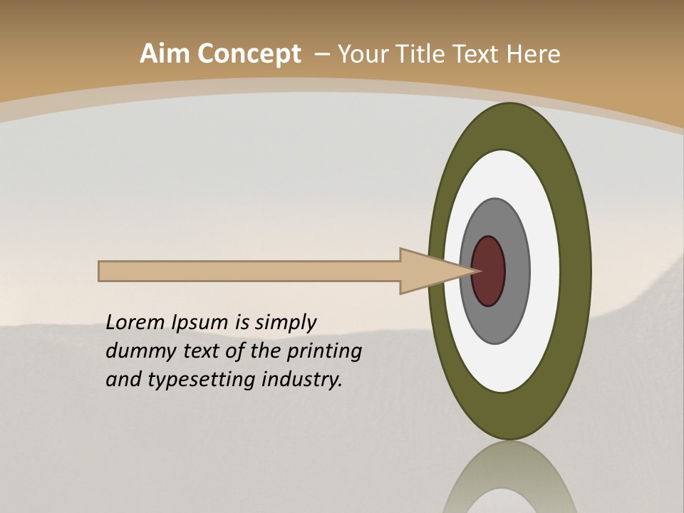 Deer In The Field PowerPoint Template