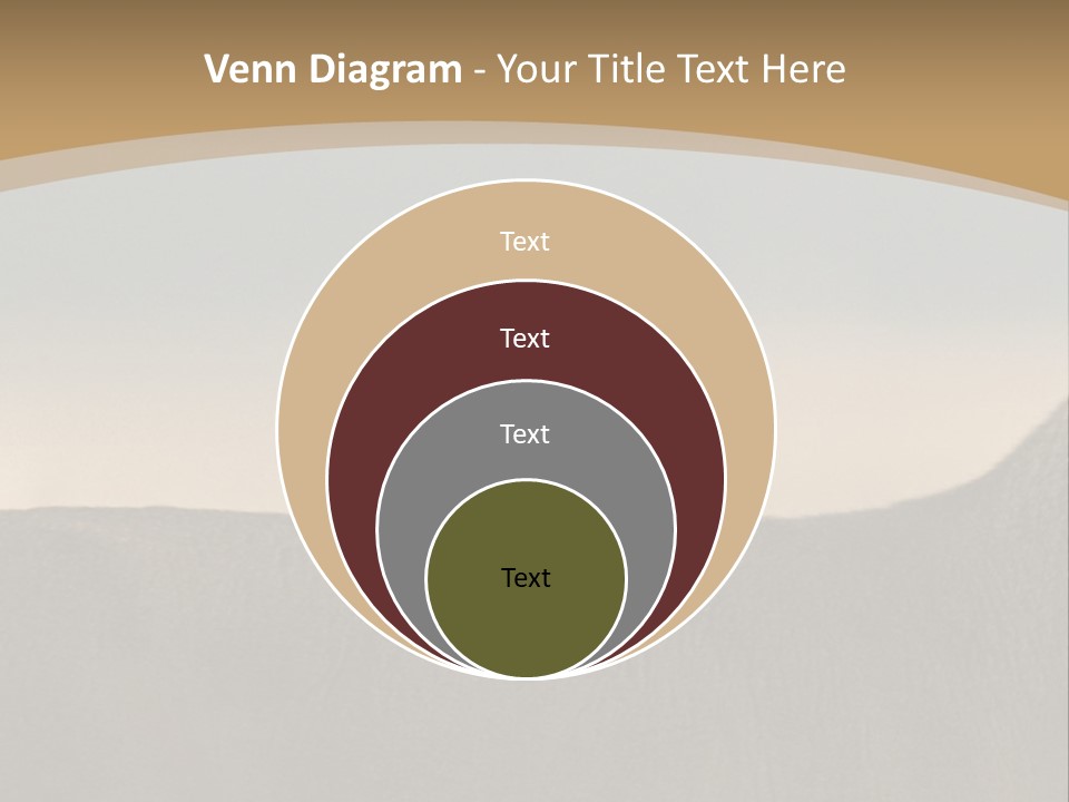 Deer In The Field PowerPoint Template