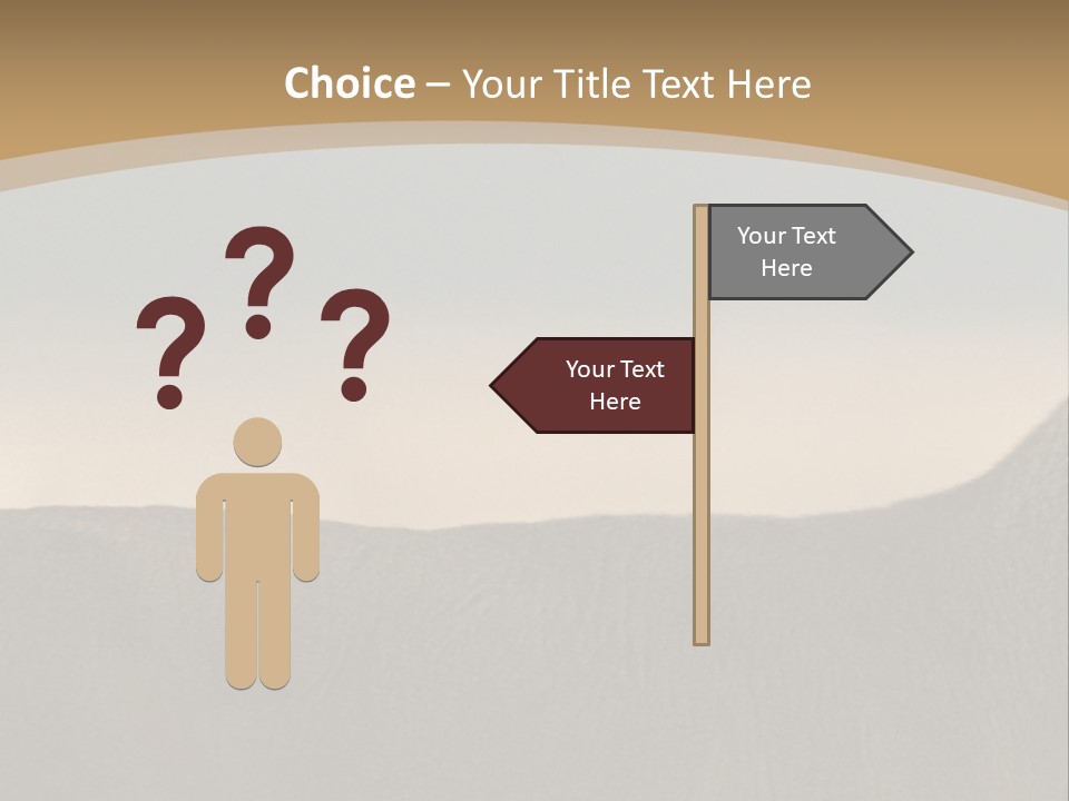 Deer In The Field PowerPoint Template