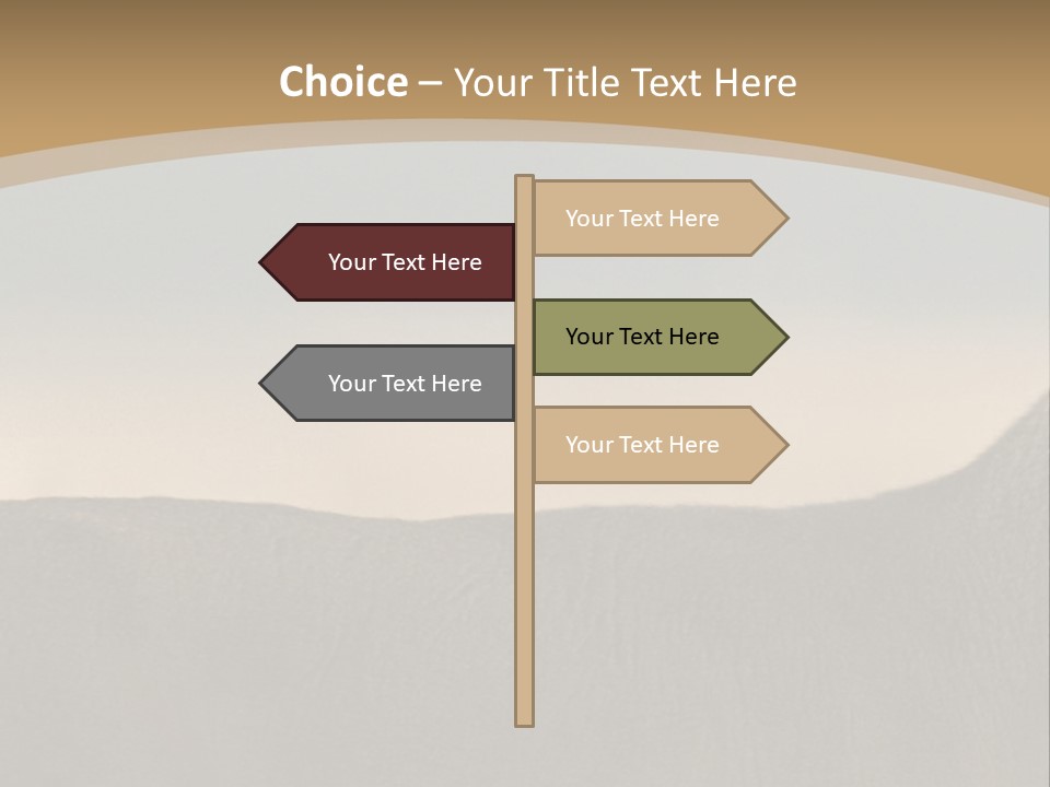 Deer In The Field PowerPoint Template