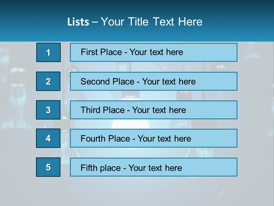 Light The Lamp PowerPoint Template