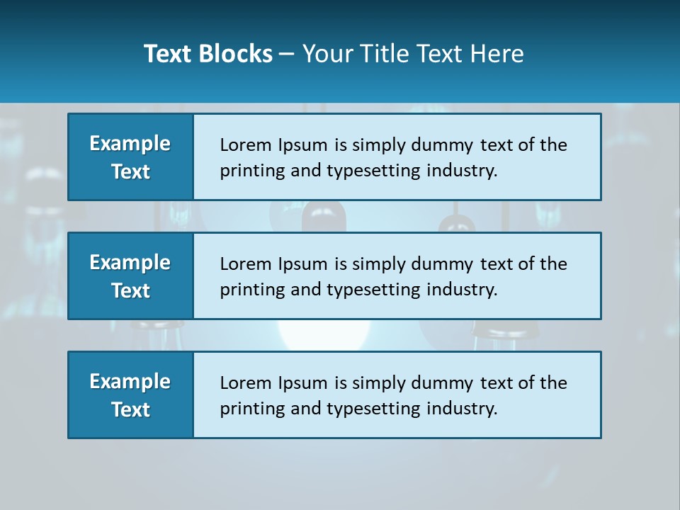Light The Lamp PowerPoint Template