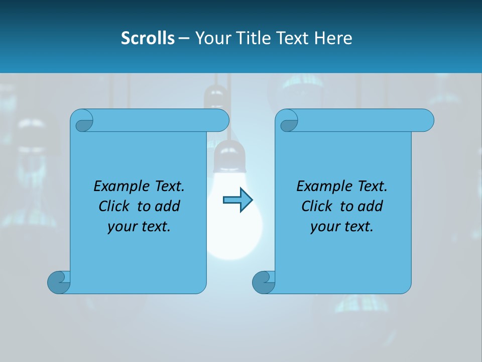 Light The Lamp PowerPoint Template