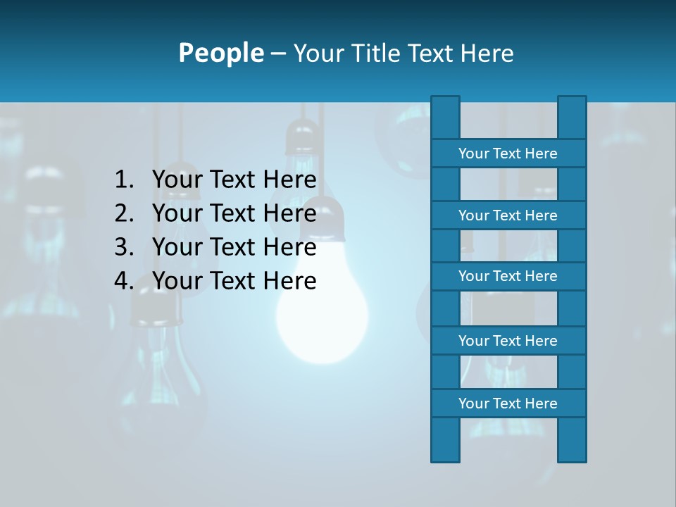 Light The Lamp PowerPoint Template